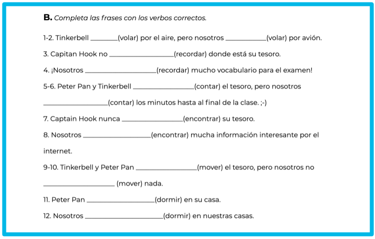 How To Teach Stem Changing Verbs In Spanish - Spanish With Stephanie