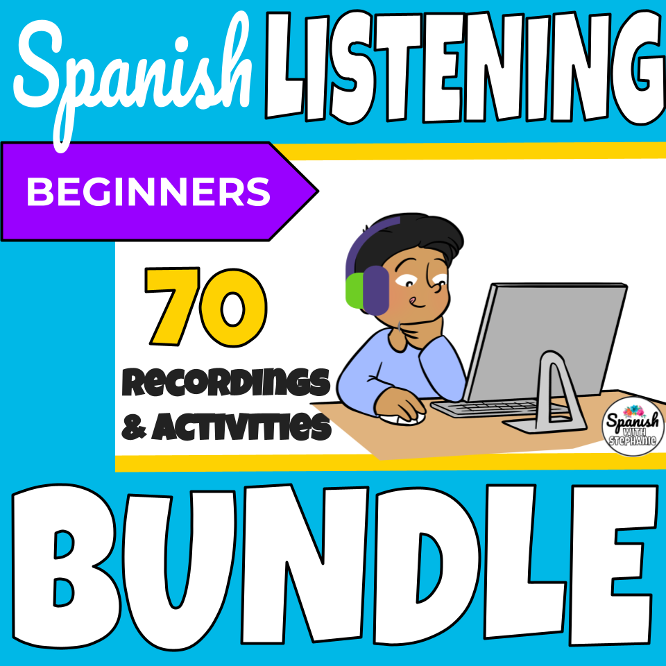 How To Find Great Spanish Listening Practice - Spanish With Stephanie